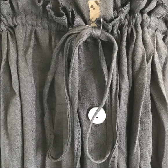 Boho Black Maxi Dress - Picture 6 of 11